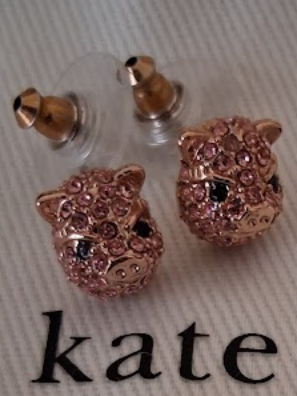 Kate Spade Pave Pig Studs - Picture 2 of 3
